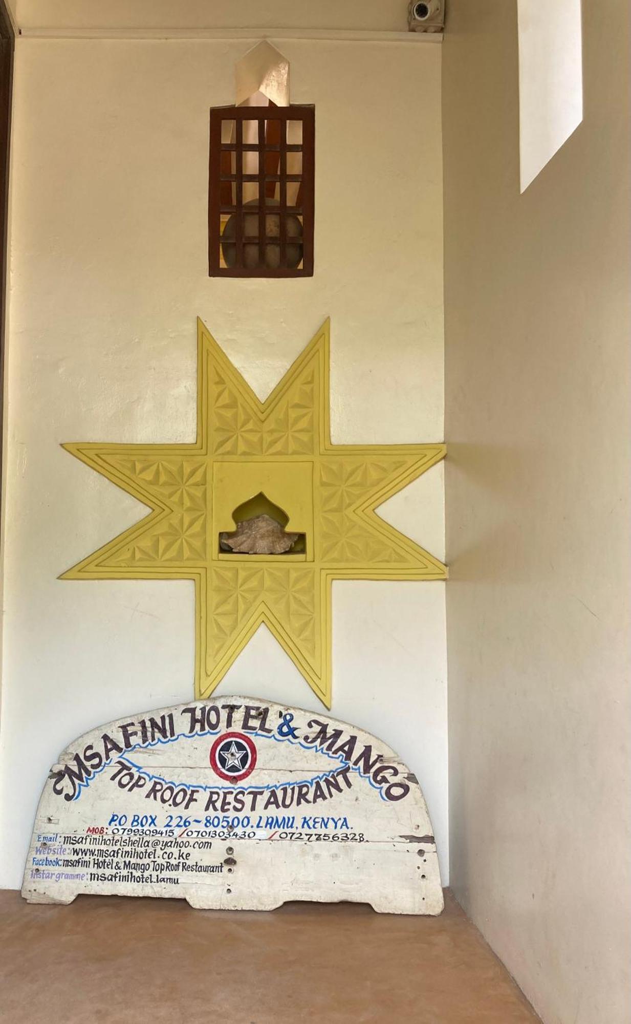 Msafini Hotel Lamu Eksteriør billede